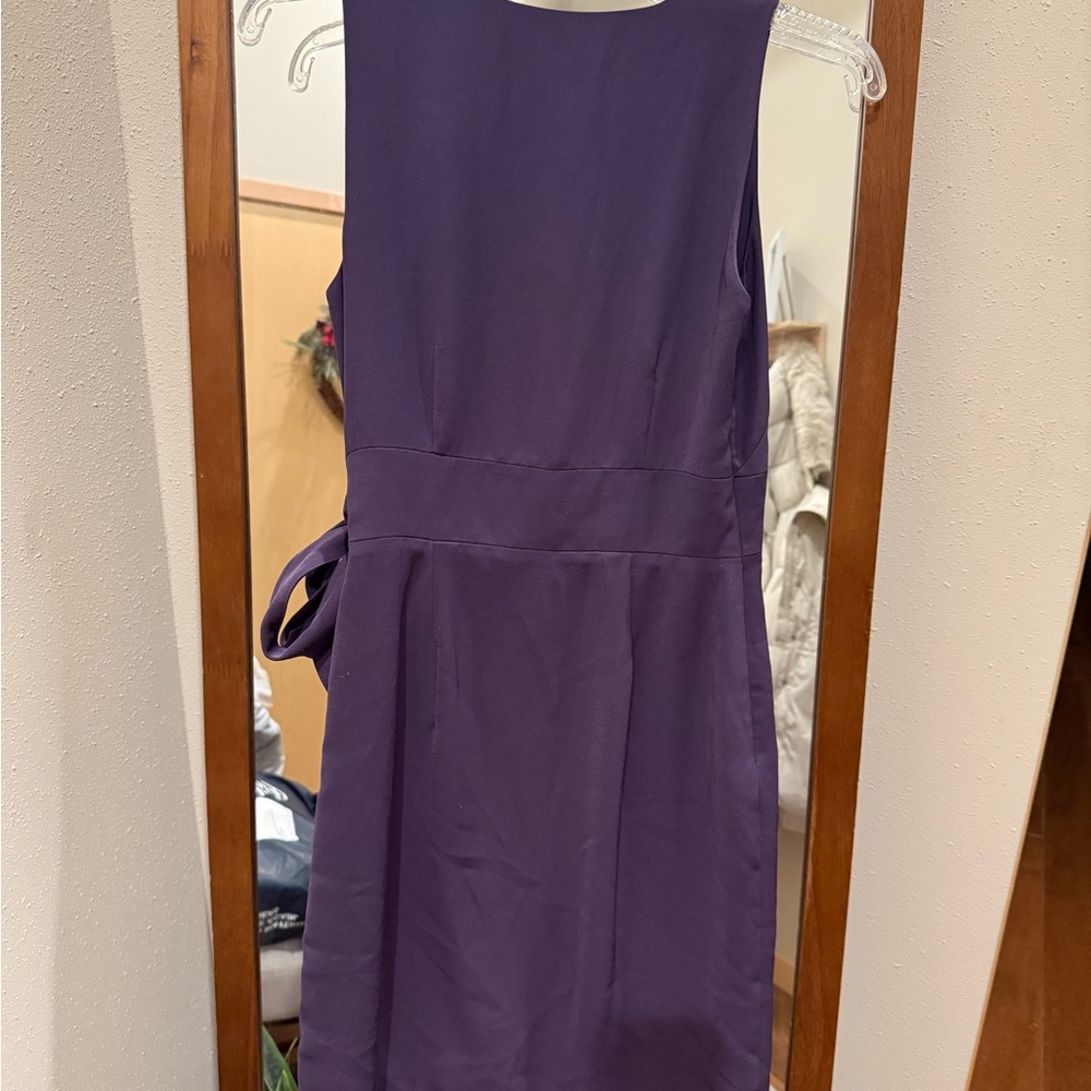 White House Black Market Purple Dress - Picture 2 of 2